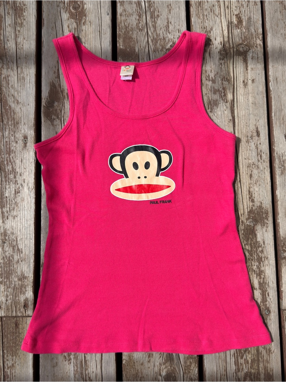 Pink Paul Frank Tank Top